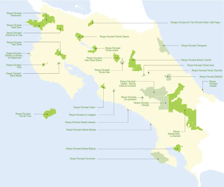 Quelles régions a visiter au Costa Rica selon votre style de voyage