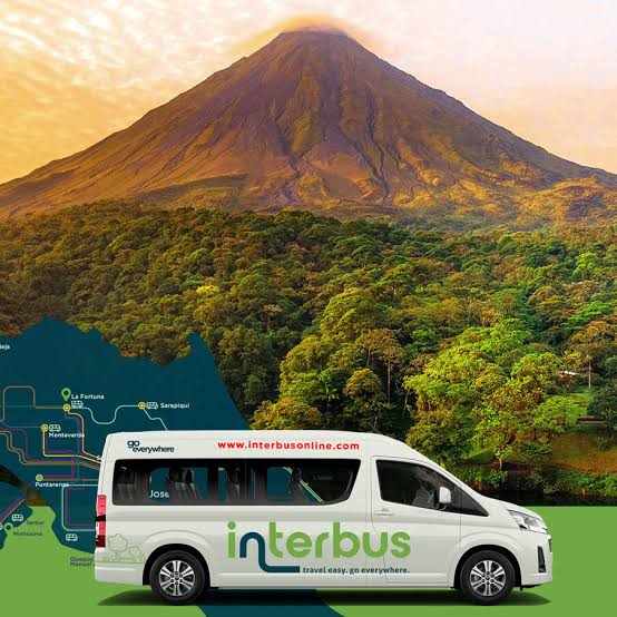 Vacances au Costa Rica | Agence de voyage Costa Rica Minibus de navette Interbus, une façon de se déplacer au Costa Rica d'hôtel à hôtel